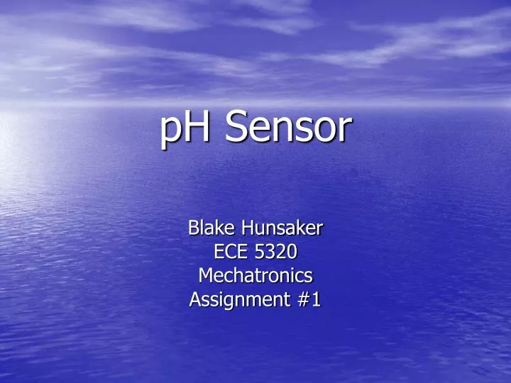 ph sensor