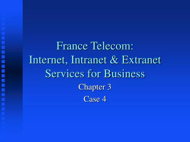 france telecom internet intranet extranet services for business