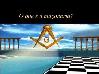 o que a ma onaria