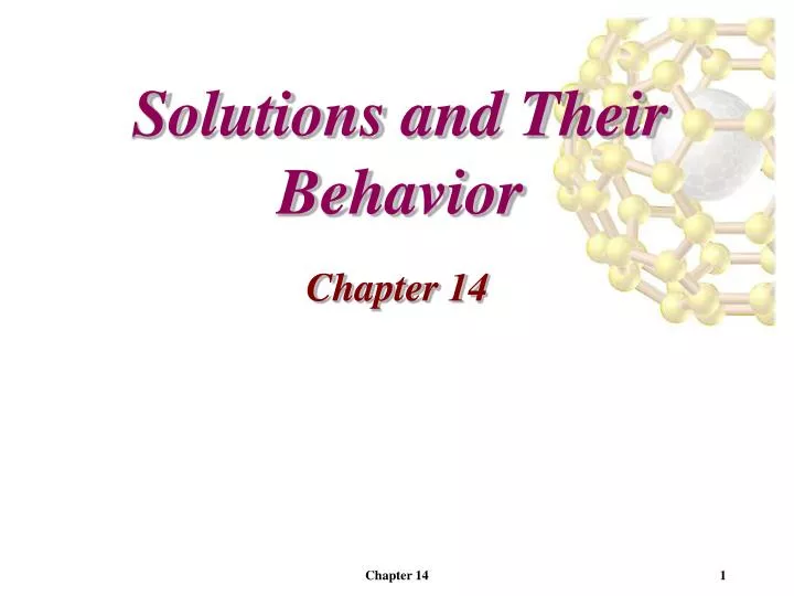 solutions and their behavior