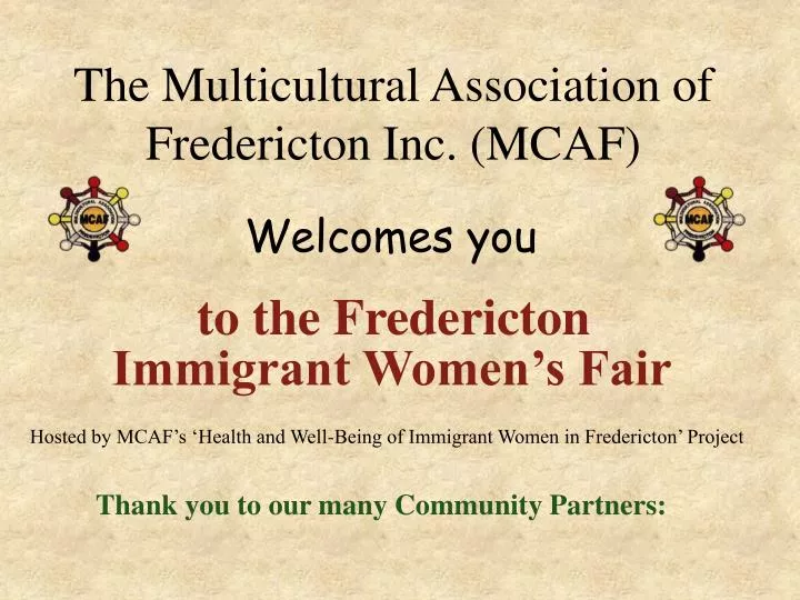 the multicultural association of fredericton inc mcaf