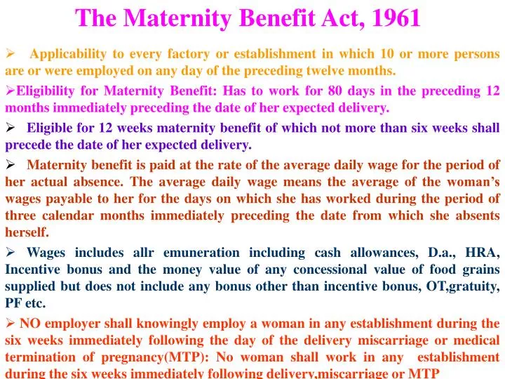 ppt-the-maternity-benefit-act-1961-powerpoint-presentation-free