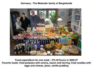 Germany : The Melander family of Bargteheide