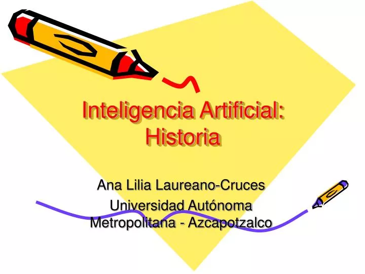 inteligencia artificial historia