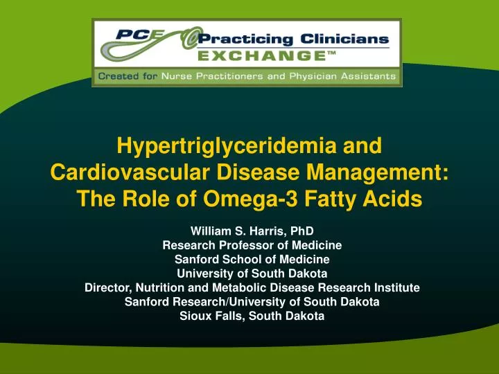 hypertriglyceridemia and cardiovascular disease management the role of omega 3 fatty acids