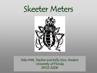 Skeeter Meters