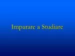 Imparare a Studiare - slide 1
