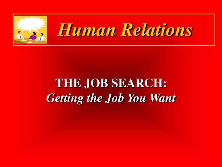 the job search getting the job you want