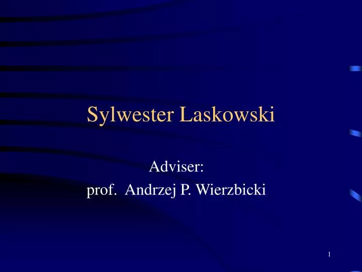 sylwester laskowski