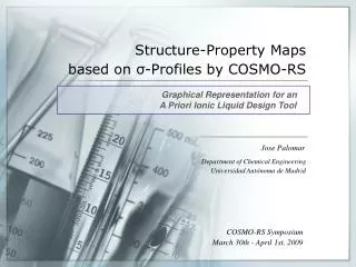 Structure-Property Maps based on ? -Profiles by COSMO-RS
