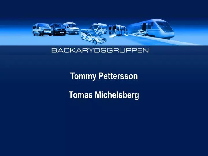 tommy pettersson tomas michelsberg