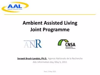 Ambient Assisted Living Joint Programme