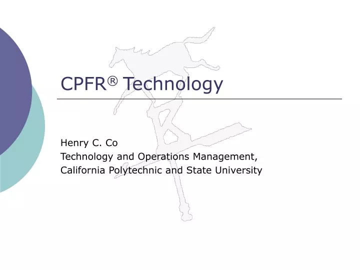 cpfr technology