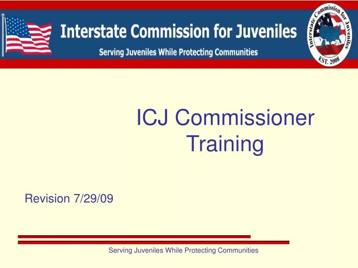 icj commissioner training