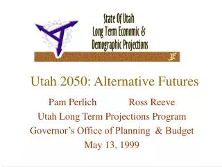Utah 2050: Alternative Futures
