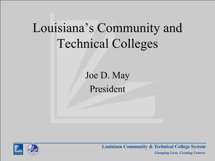 louisiana s community and technical colleges