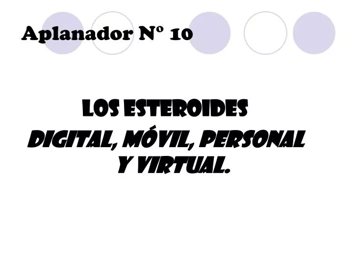 aplanador n 10