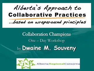 Collaboration Champions One – Day Workshop by Dwaine M. Souveny
