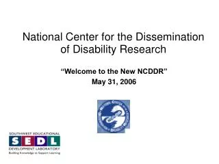 National Center for the Dissemination of Disability Research