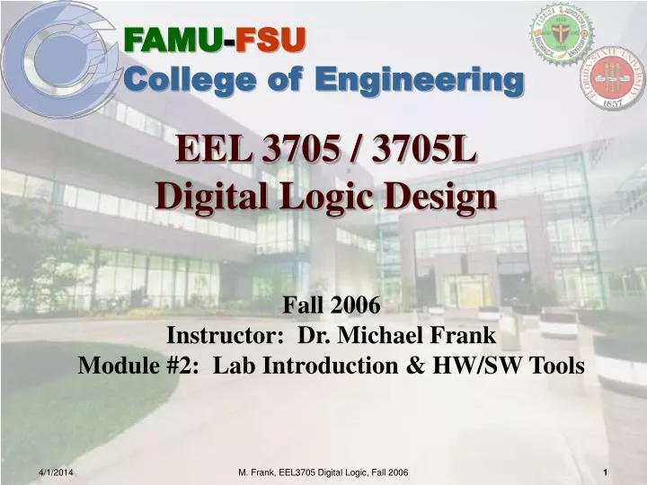 eel 3705 3705l digital logic design