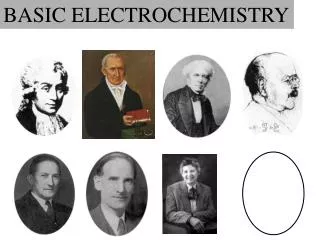BASIC ELECTROCHEMISTRY