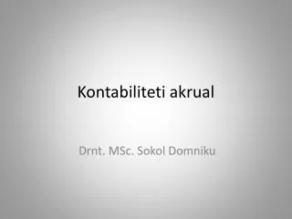 kontabiliteti akrual