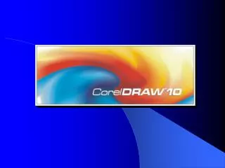 Corel 10 Software Package &amp; Introduction in CorelDRAW 10