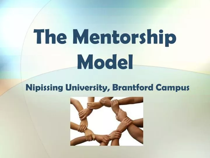 the mentorship model