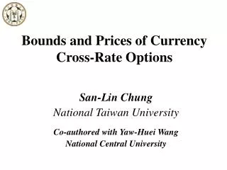 Bounds and Prices of Currency Cross-Rate Options