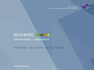 Bensberg components