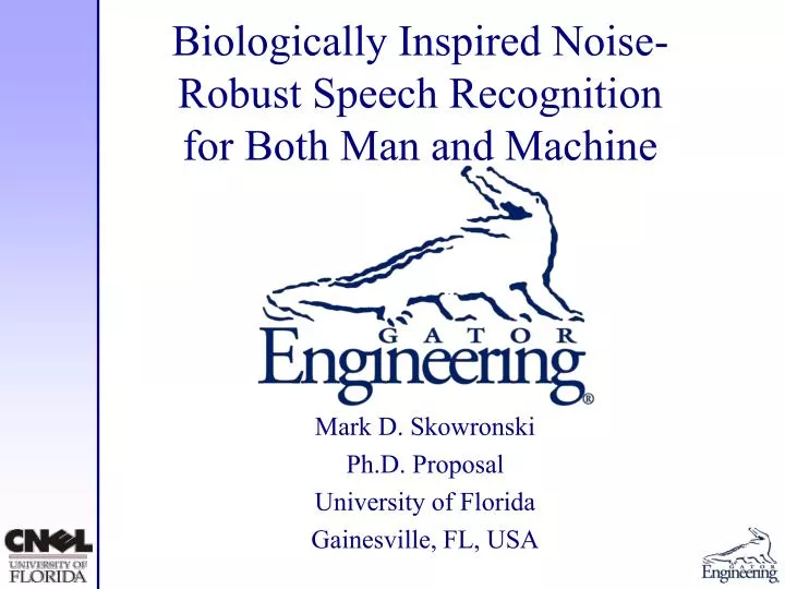 biologically inspired noise robust speech recognition for both man and machine