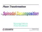 Spinodal Decomposition - slide 1