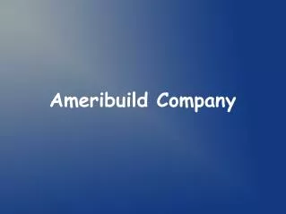 AmeriBuild Company