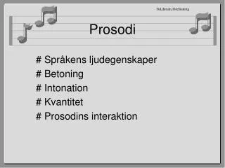 prosodi