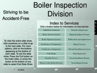 Boiler Inspection Division