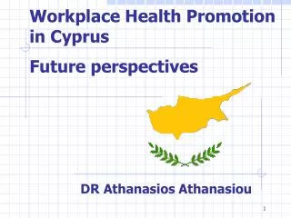 Workplace Health Promotion in Cyprus Future perspectives