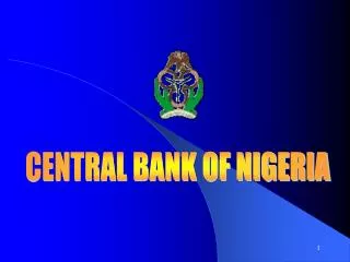 CENTRAL BANK OF NIGERIA