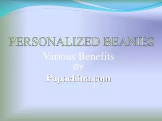 Wholesale Beanies, Personalized Beanies, Custom Beanies