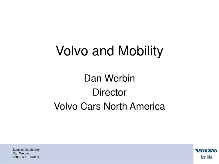 volvo and mobility