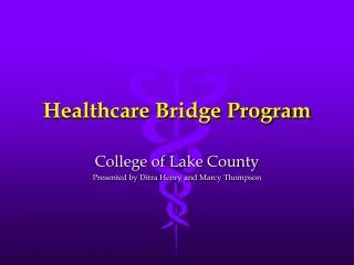 Healthcare Bridge Program