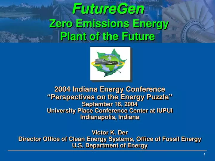 futuregen zero emissions energy plant of the future