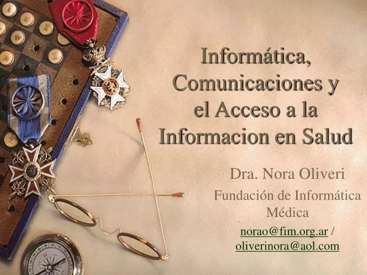 inform tica comunicaciones y el acceso a la informacion en salud