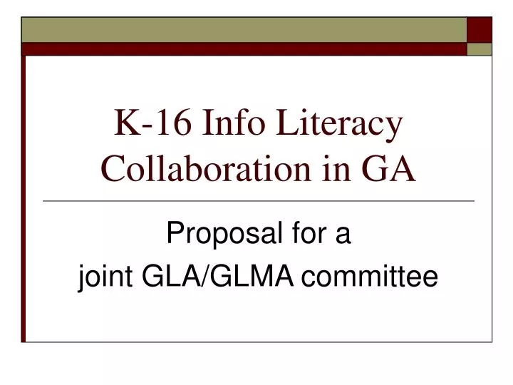 k 16 info literacy collaboration in ga