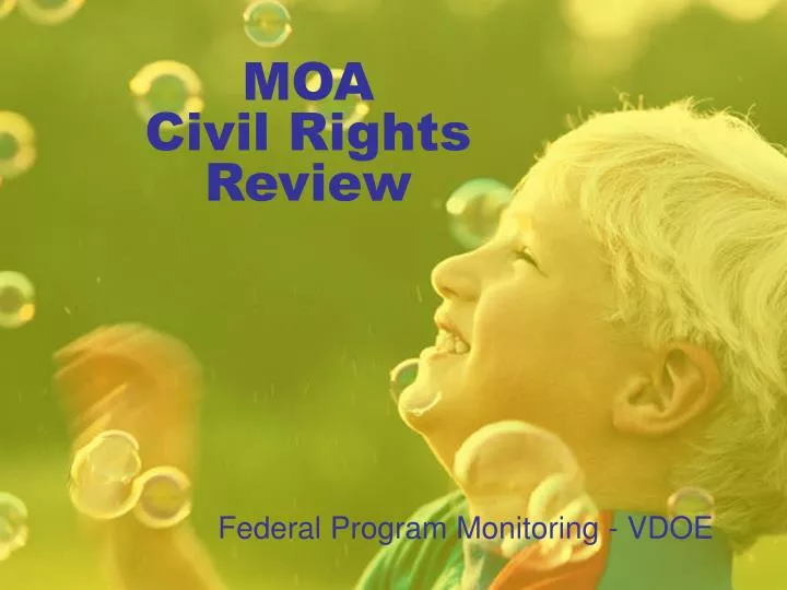 moa civil rights review