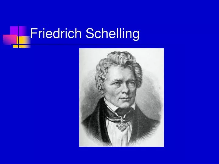 friedrich schelling