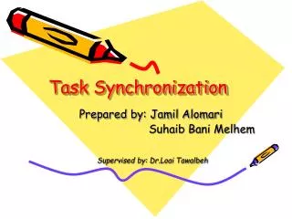 Task Synchronization