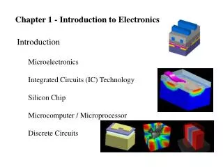 Chapter 1 - Introduction to Electronics