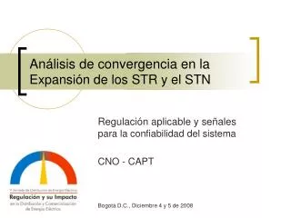 Análisis de convergencia en la Expansión de los STR y el STN