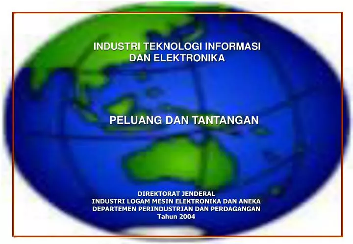industri teknologi informasi dan elektronika