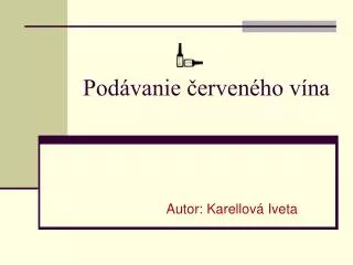 pod vanie erven ho v na